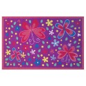 LA Fun Rugs FT-139 Butterfly Valley Fun Time Collection - 39" x 58"