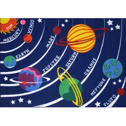 LA Fun Rugs FT-170 Solar System Fun Time Collection