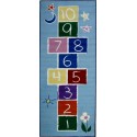 LA Fun Rugs FT-191 Primary Hopscotch Fun Time Collection