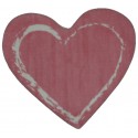 LA Fun Rugs FTS-055 Pink Heart Fun Time Shape Collection - 35" x 39"