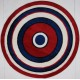LA Fun Rugs FTS-150 Concentric 2 Fun Time Shape Collection - 51" RD