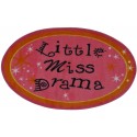 LA Fun Rugs FTS-181 Little Miss Drama Fun Time Shape Collection - 31" x 51"