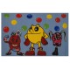 LA Fun Rugs PM-71 Pac & Friends Pac-Man Collection - 39" x 58"