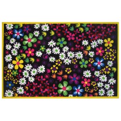 LA Fun Rugs FT-523 Floral Fun Time Collection - 39" x 58"