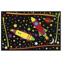 LA Fun Rugs FT-524 Outer Space Fun Time Collection - 39" x 58"