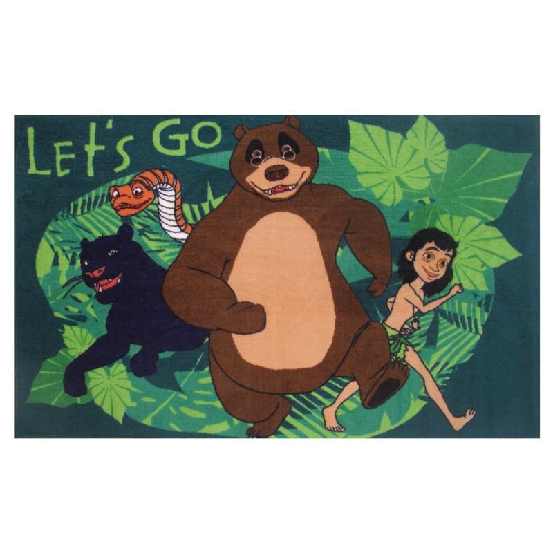 LA Fun Rugs JB-623 Let's Go Jungle Book Collection - 39 x 58