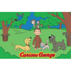LA Fun Rugs CG-05 George & Friends Curious George Collection