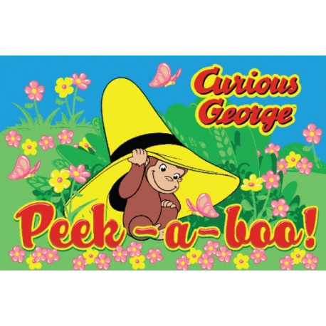 LA Fun Rugs CG-06 Peek-A-Boo Curious George Collection